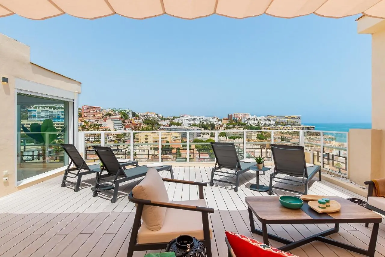 Appartement Crystalline View'S Of Carihuela - 3 Bedrooms Penthouse Torremolinos